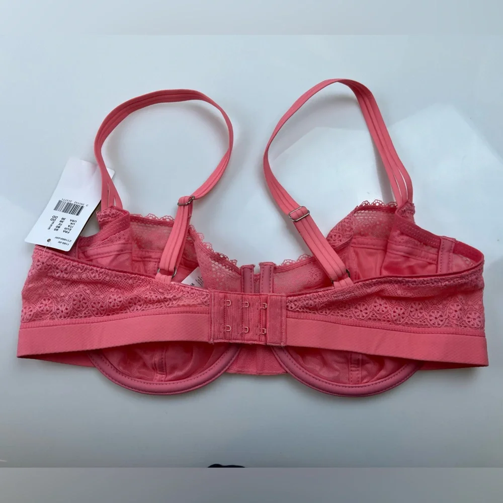 Chantelle Intimates Parisian Underwire Demi Bra 1475 SZ 36DD N266-17 - Picture 4 of 4